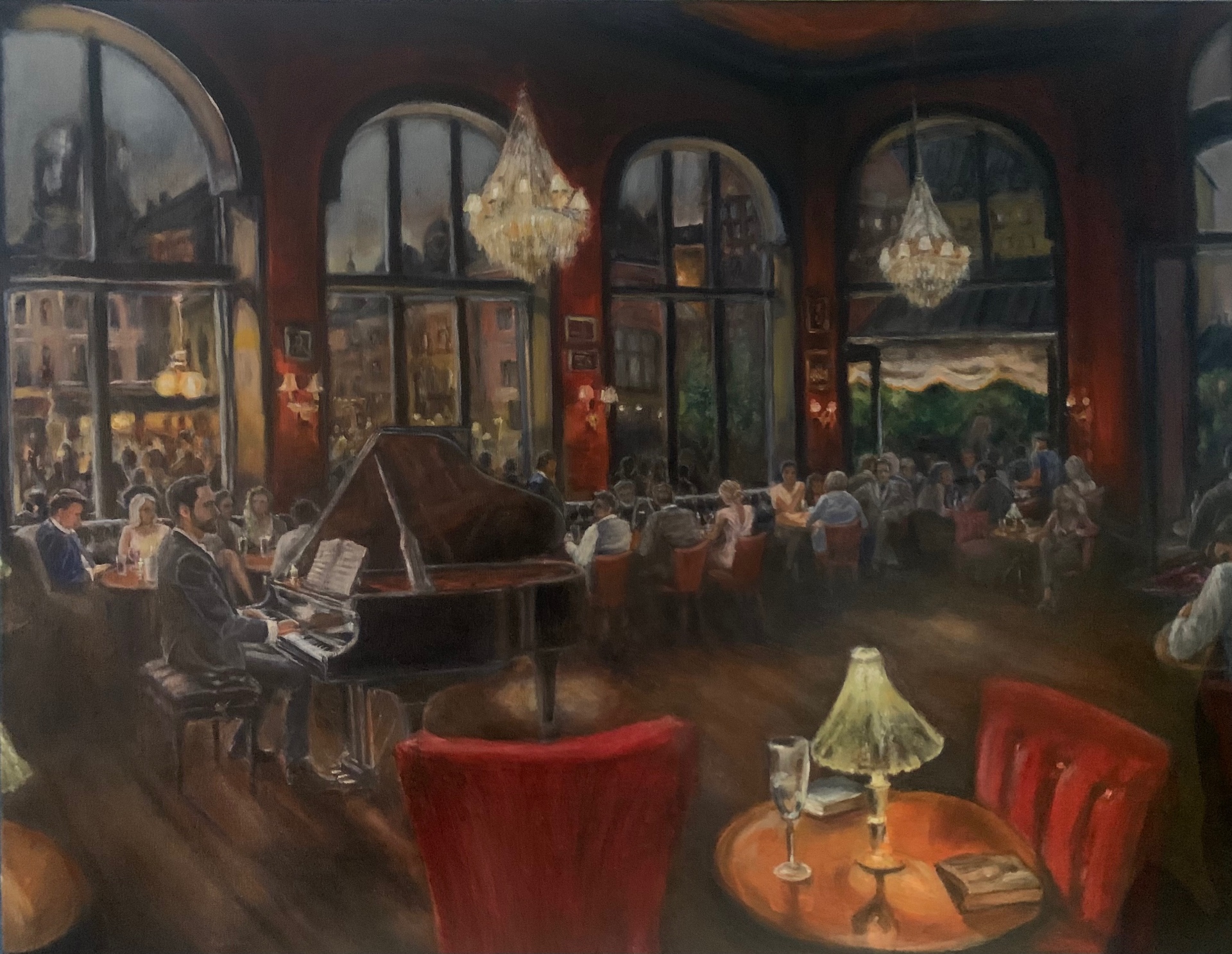 The piano bar